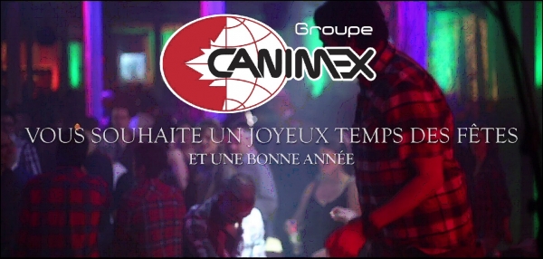 Un party de Noël haut en couleur chez Groupe Canimex!
