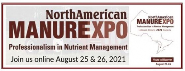Come visit us at the North American Manure Expo