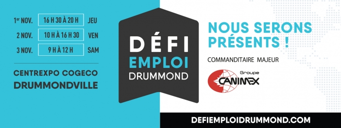 Le Groupe Canimex cherche la relève de demain au Défi Emploi Drummond 2018